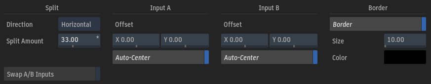 Splitsville user interface